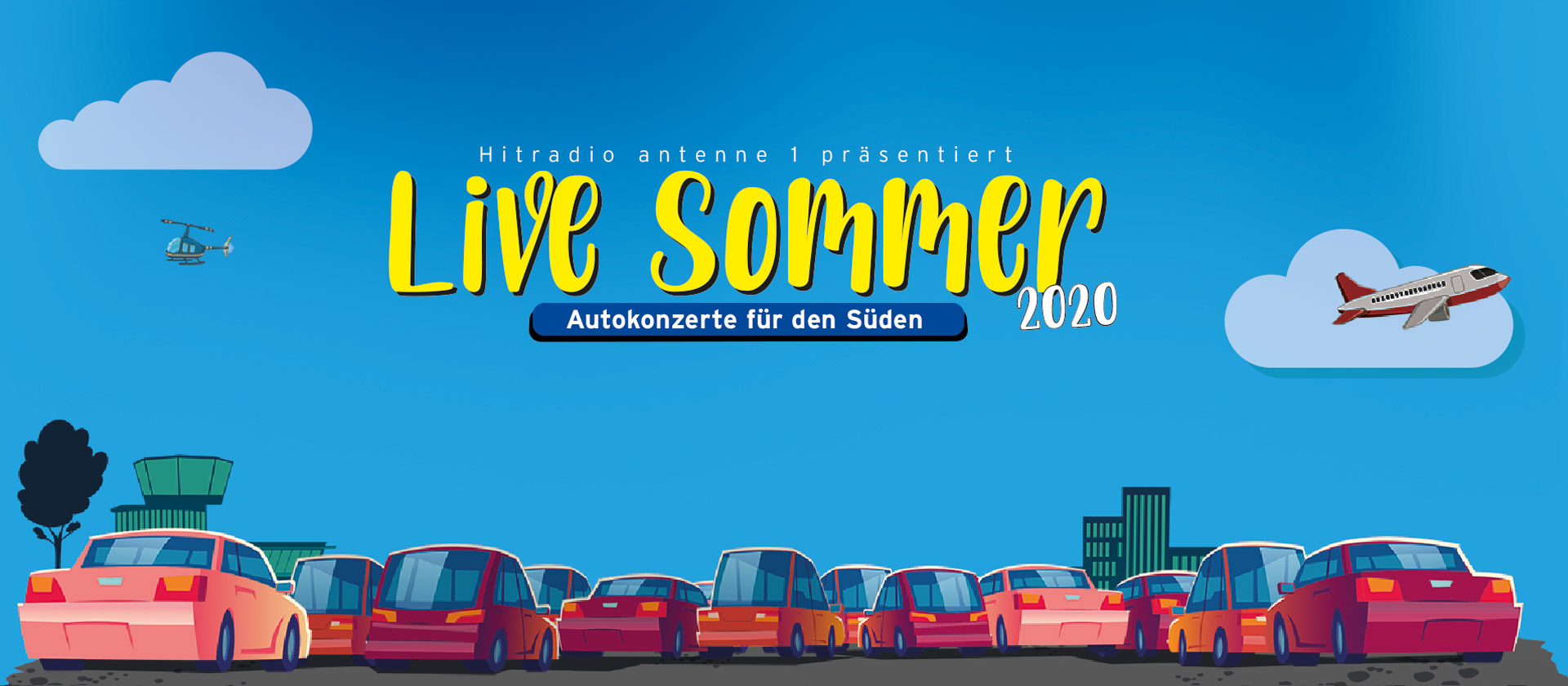 Live Sommer - Autokonzerte für den Süden